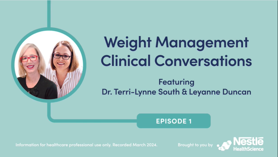Vodcast Episode 1 Weight Management Clinical Conversations